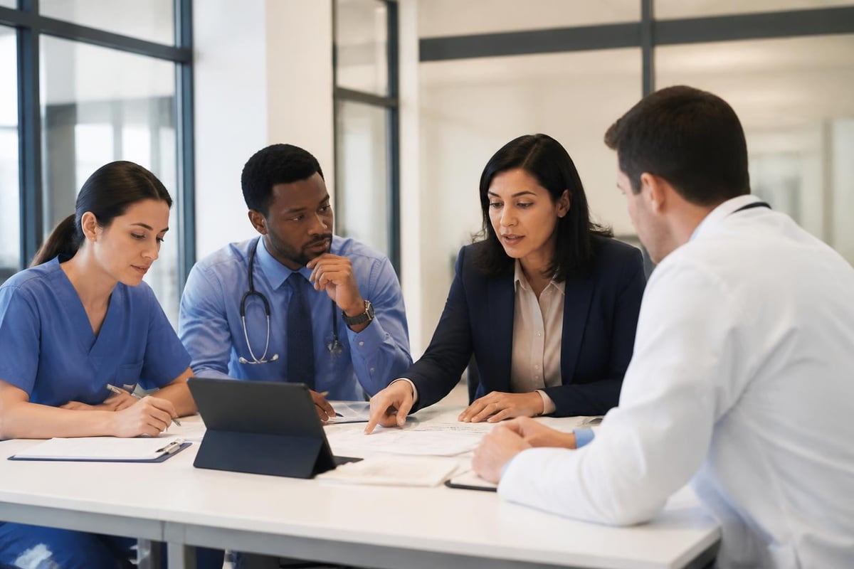 Health care manager responsibilities