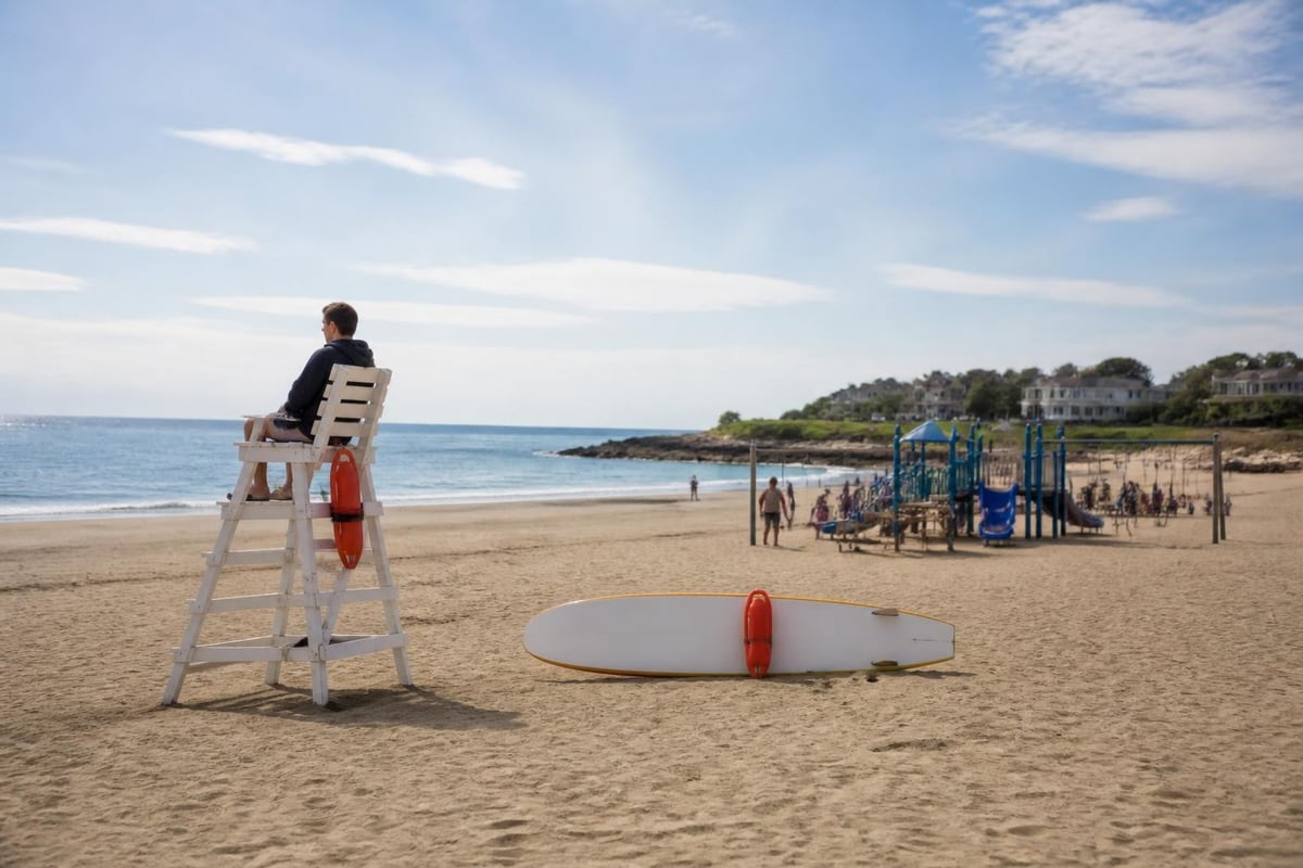 Essential beach safety amenities