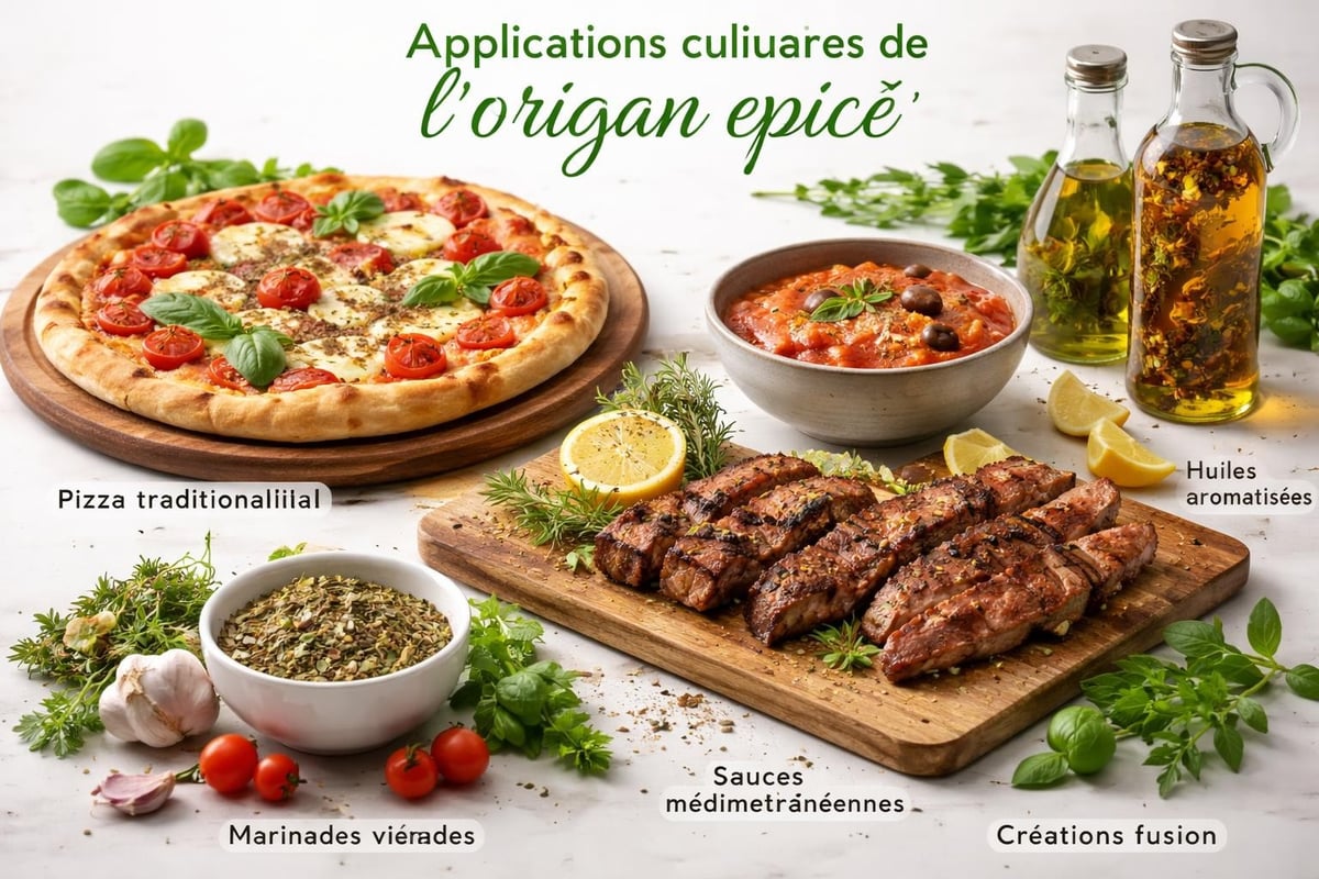 Utilisations culinaires origan
