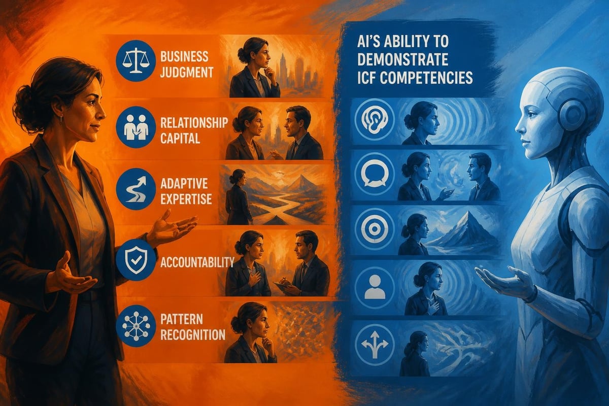 Human coaching value versus AI