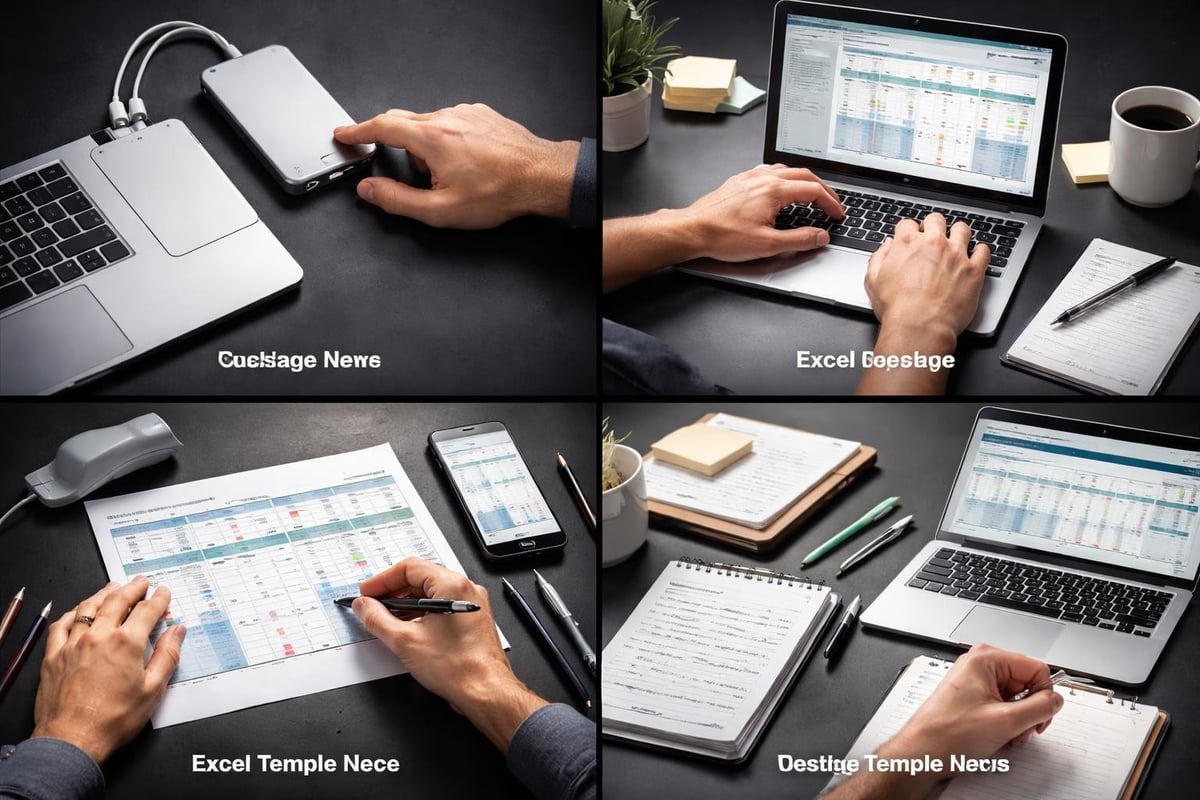 Template testing workflow