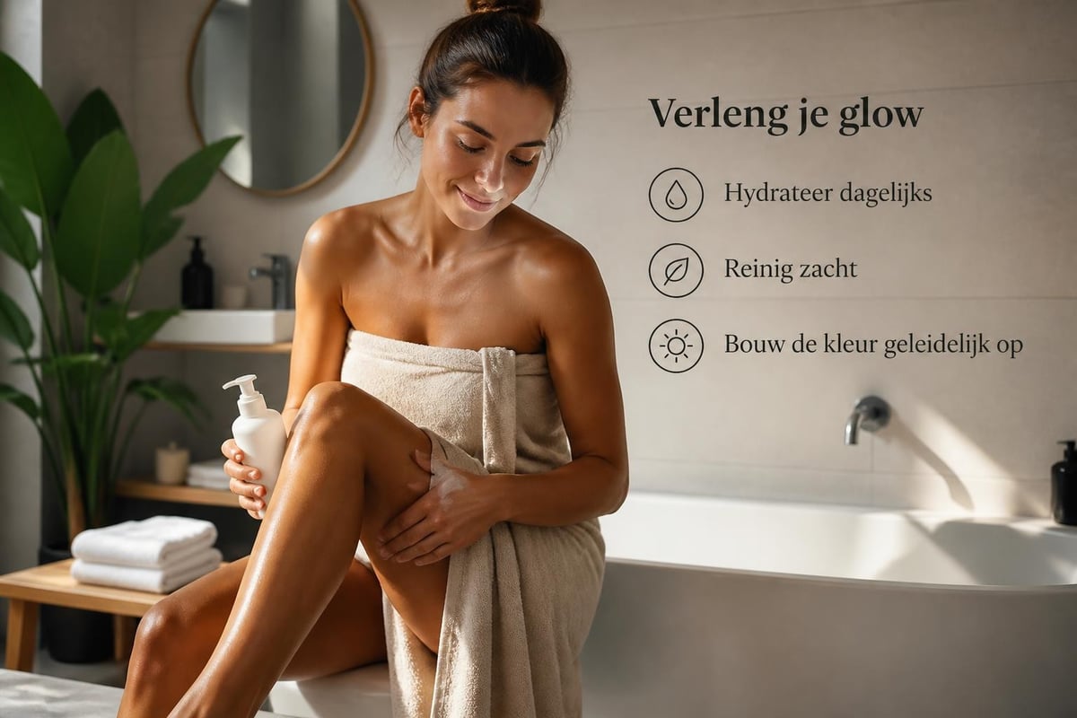 Huidverzorging voor langdurige bruining