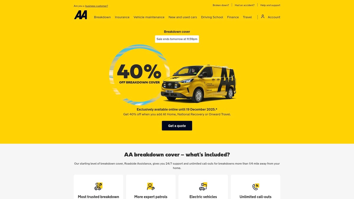 7 Essential 24 Hour Towing Near Me Services for 2026 - The AA Breakdown Cover