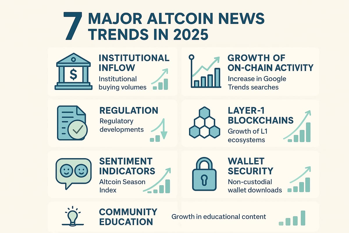 7 Belangrijkste Altcoins Nieuws Trends Om In 2025 Te Volgen