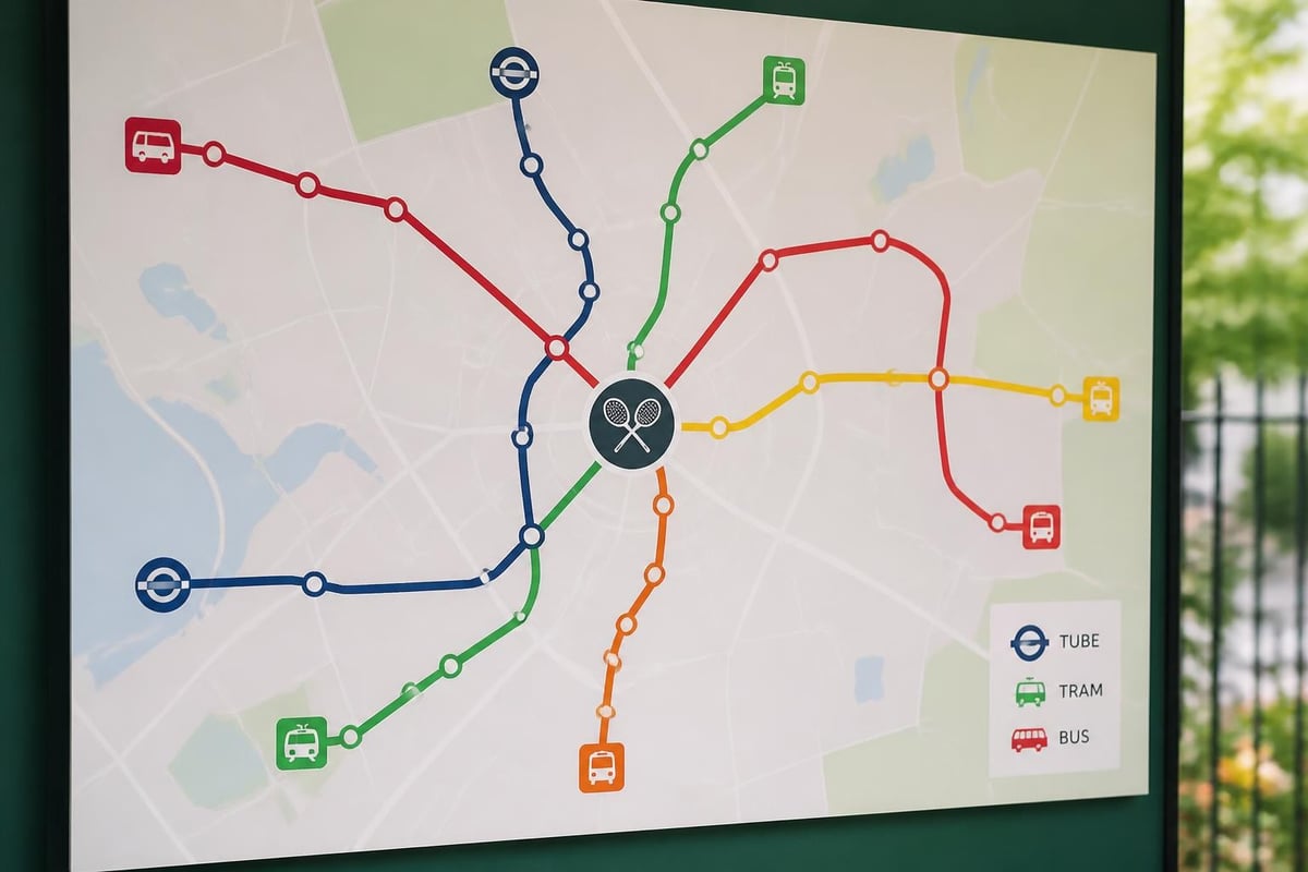 Wimbledon transport options