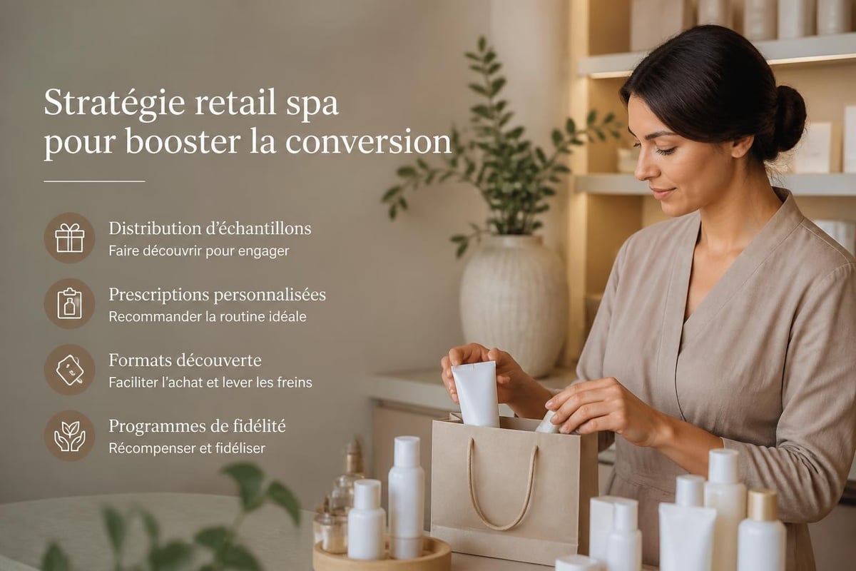 Stratégie revente cosmétique spa