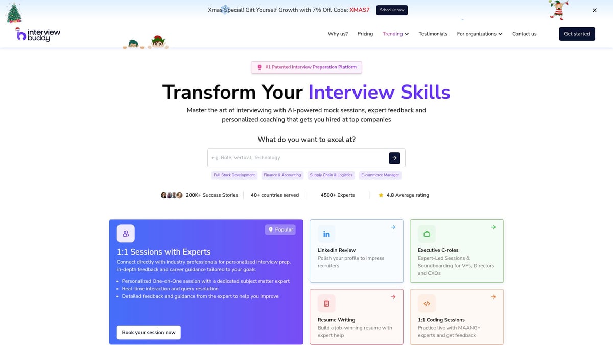 Top 10 Best Interview Preparation Websites for 2026 Success - InterviewBuddy