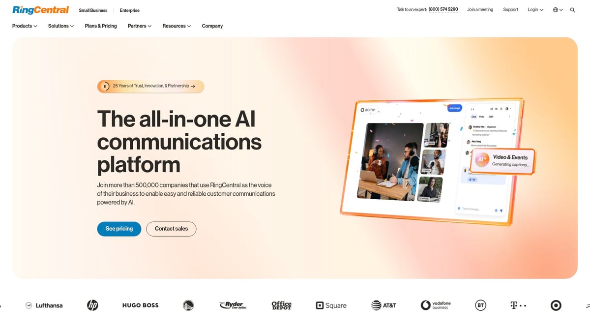 Top 7 Best VoIP Service Picks for 2025 - RingCentral RingEX