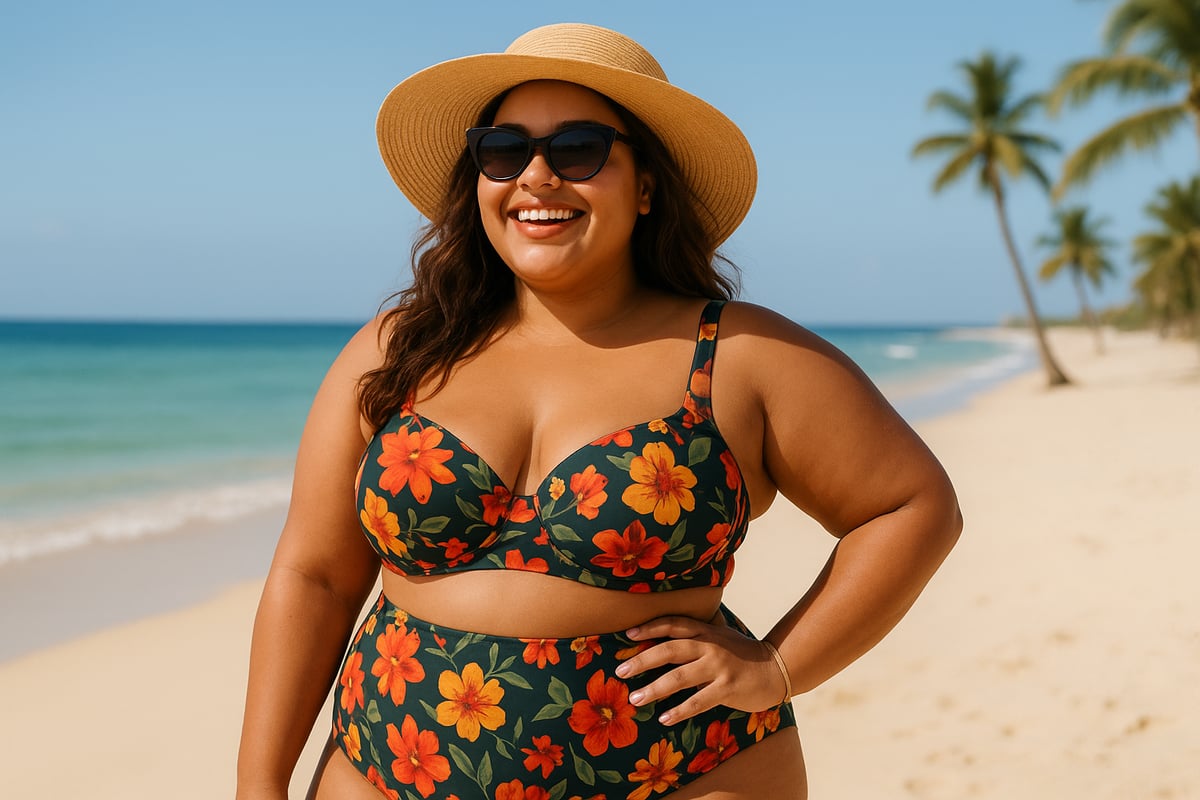 The best bikini styles for plus-size women in 2025