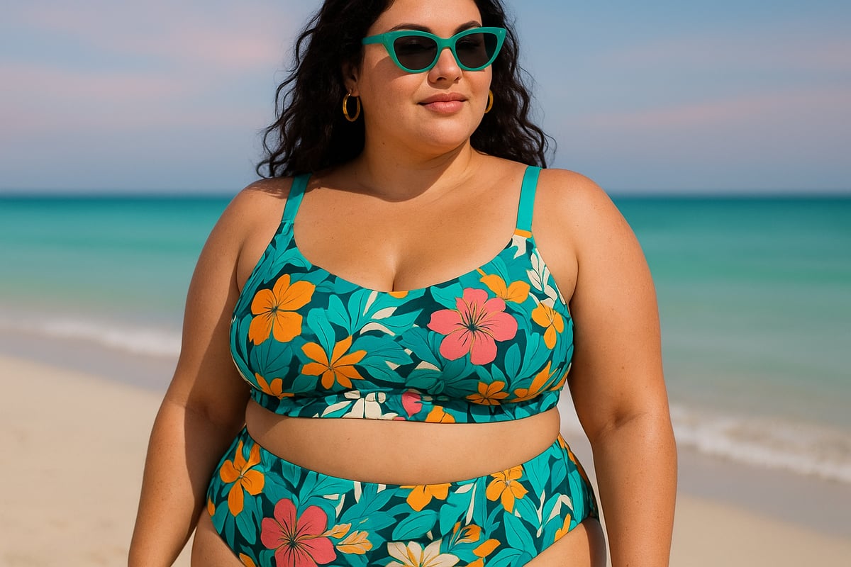 Bikini trends for plus-size women in 2025