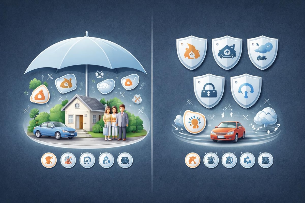 Diferencias entre p&oacute;liza todo riesgo y seguros b&aacute;sicos