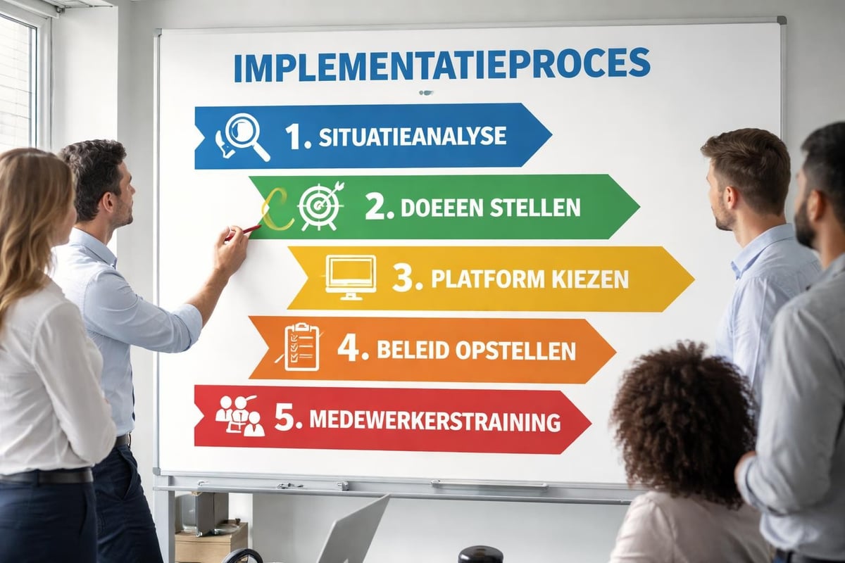 Implementatiestappen overurenregistratie