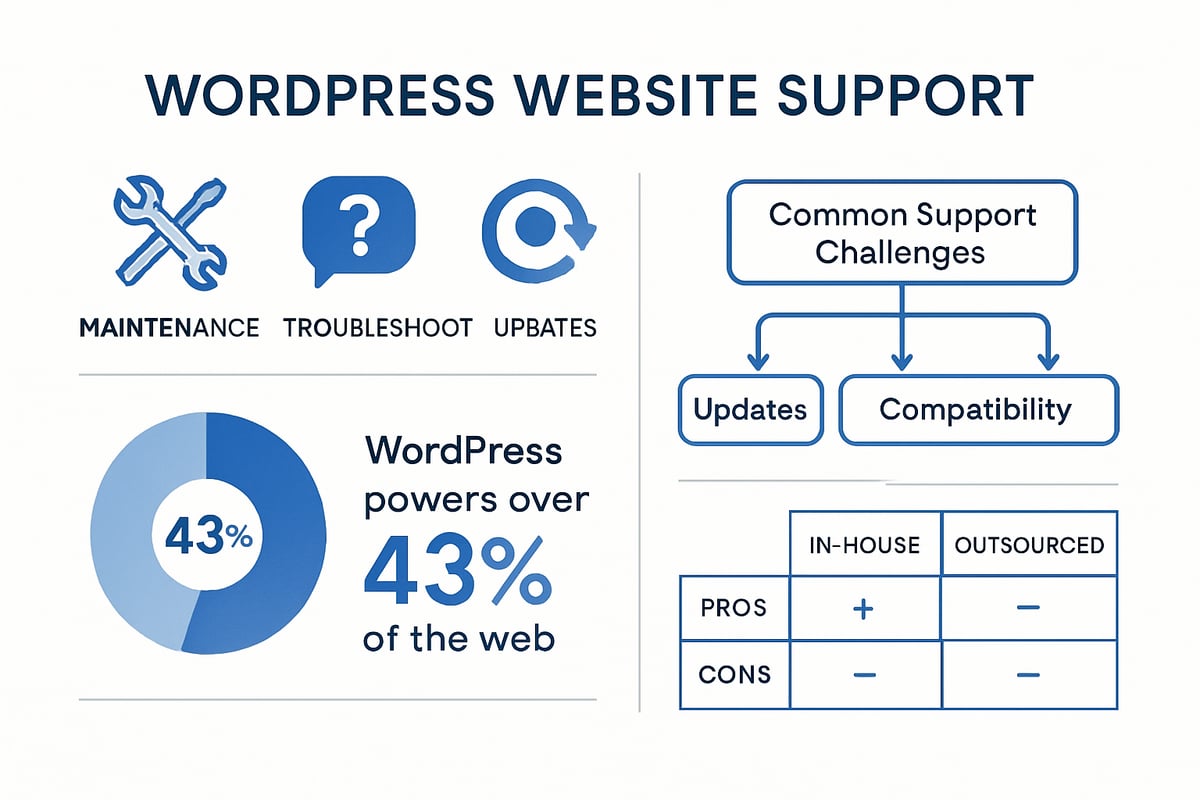 Understanding WordPress Website Support in 2025