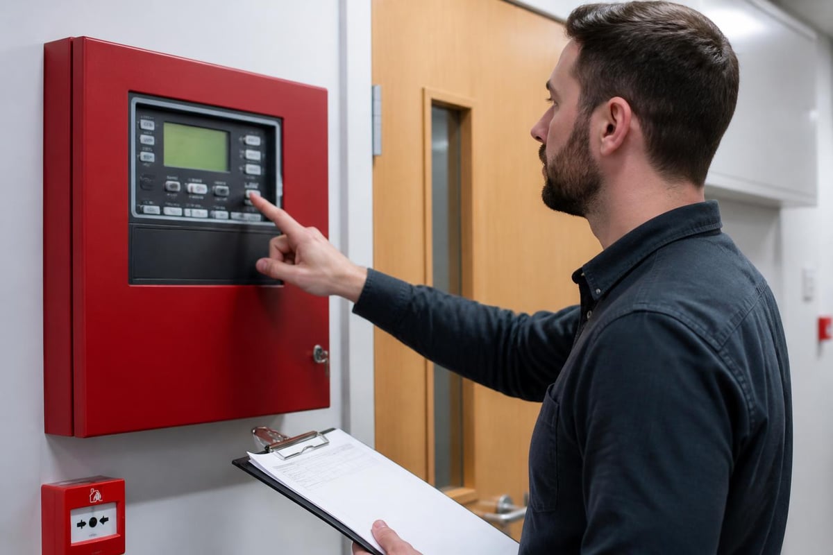 Fire alarm inspection regulatory framework