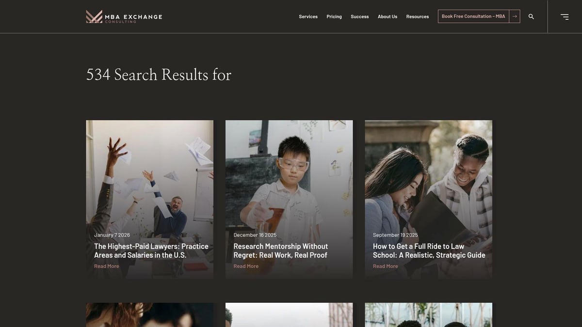 9 Essential Admission Consultants For MBA Success In 2026 - The MBA Exchange