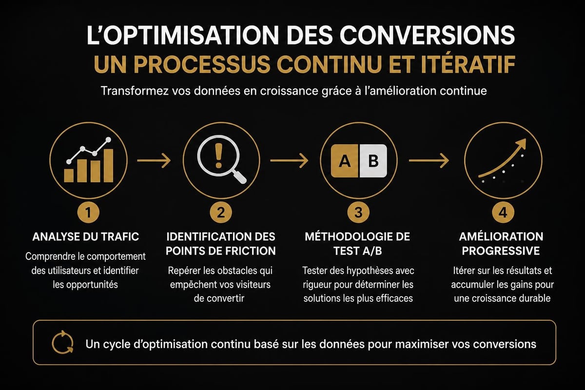Conversion funnel optimization steps