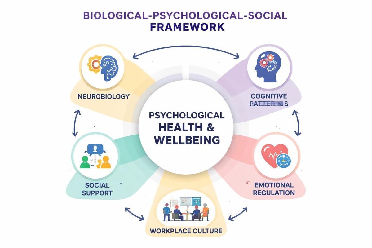 Interconnected dimensions of psychological wellbeing
