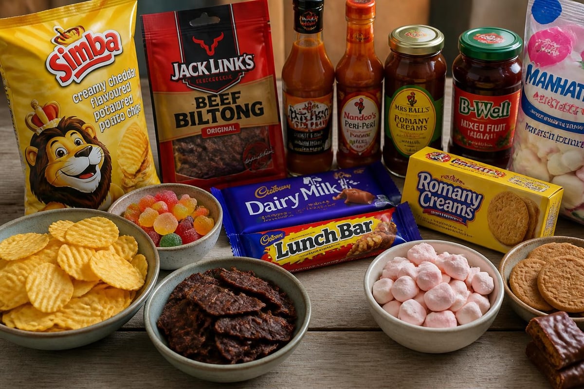 South African grocery categories
