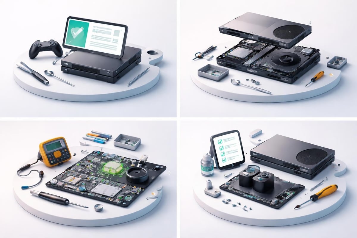 Xbox repair workflow