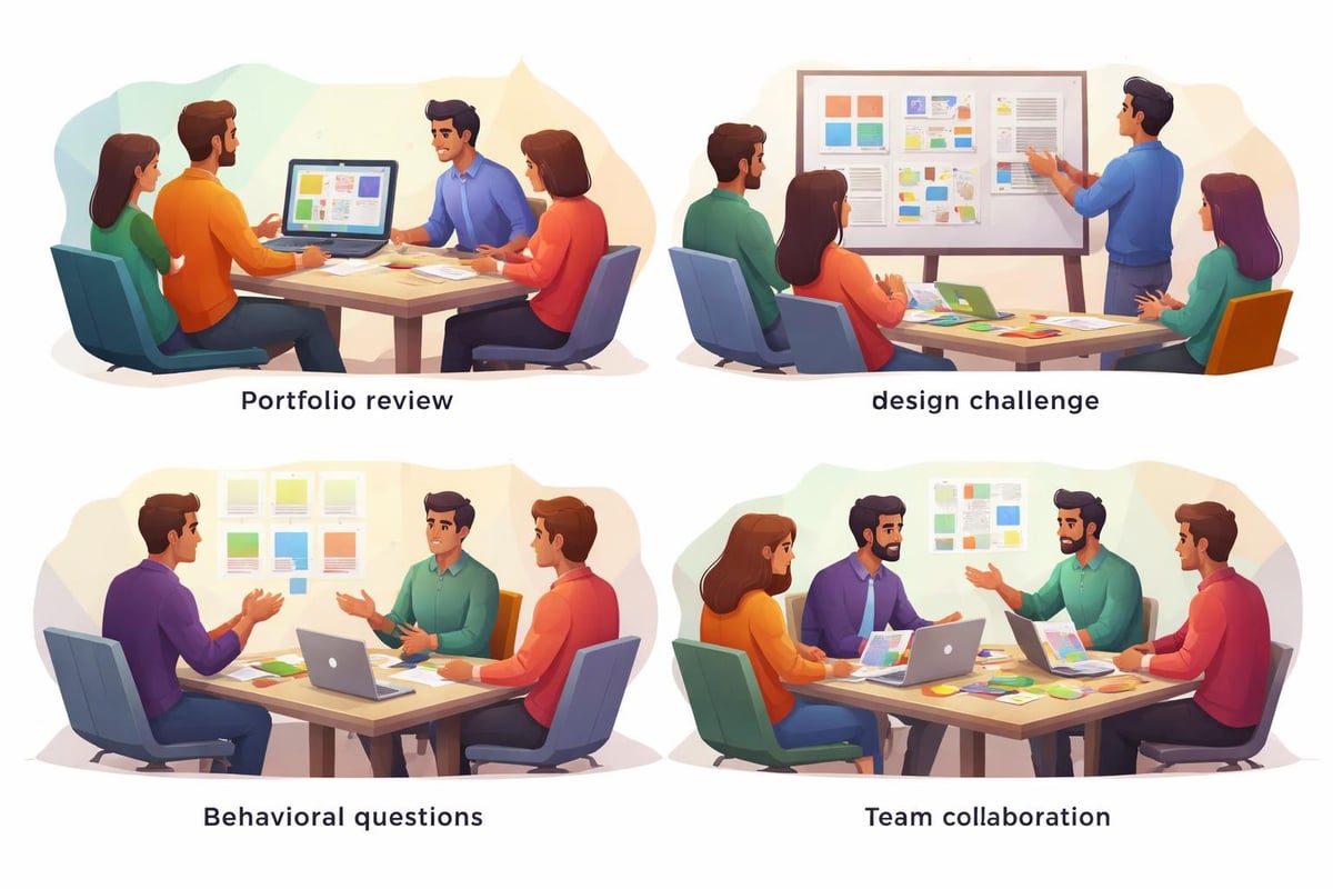 UI UX interview process stages