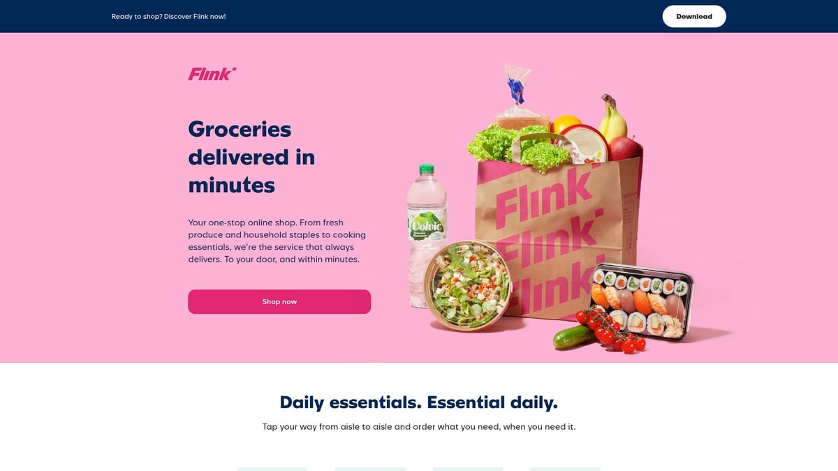 6 Leading Grocery Delivery Germany Services to Try in 2025 - Flink