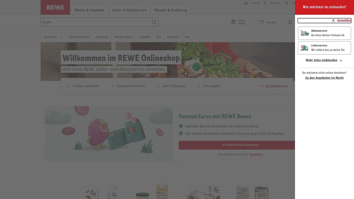 6 Leading Grocery Delivery Germany Services to Try in 2025 - REWE