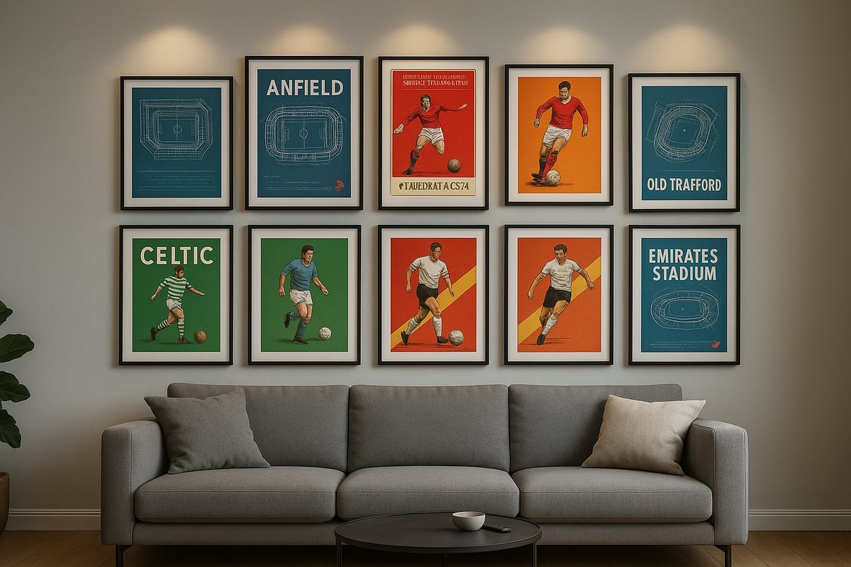 Tips for Choosing and Displaying Football Artwork