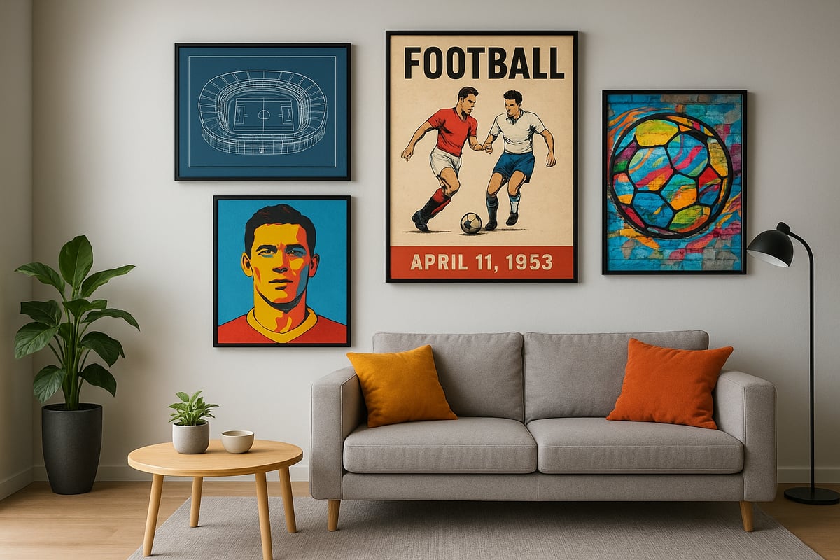 9 Stunning Football Artwork Ideas for 2025
