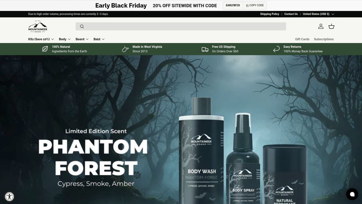 9 Essential Great Beard Oil Picks for a Fuller Look in 2025 - Mountaineer Brand Beard Oil