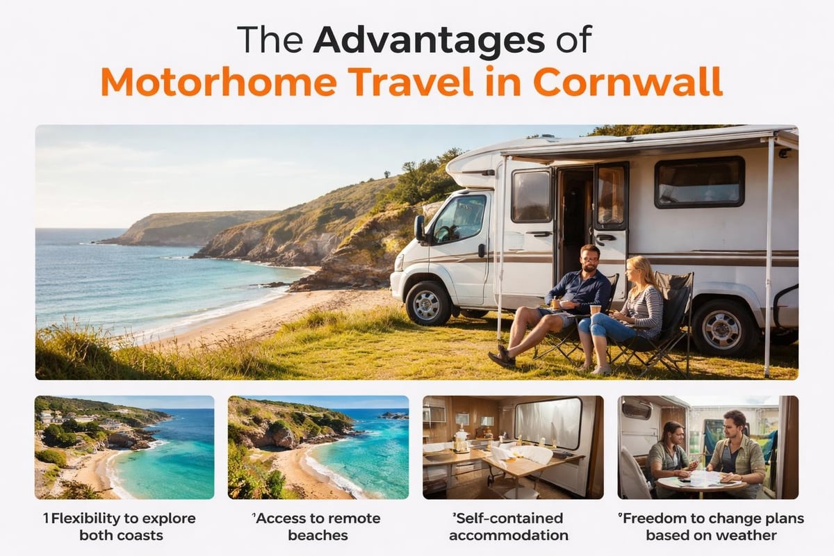 Cornwall motorhome travel benefits