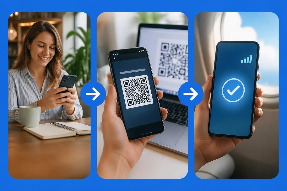 ESIM activation steps