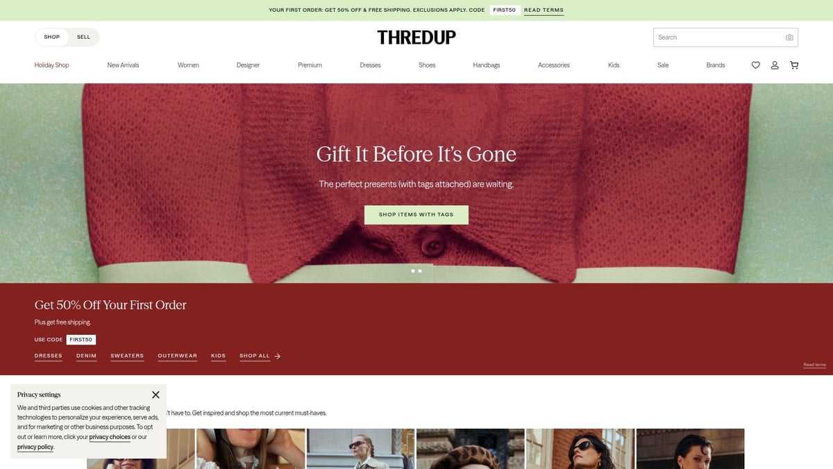 7 Brilliant E Shopping Site Ideas to Try in 2026 - Second-Hand & Circular Economy Marketplaces