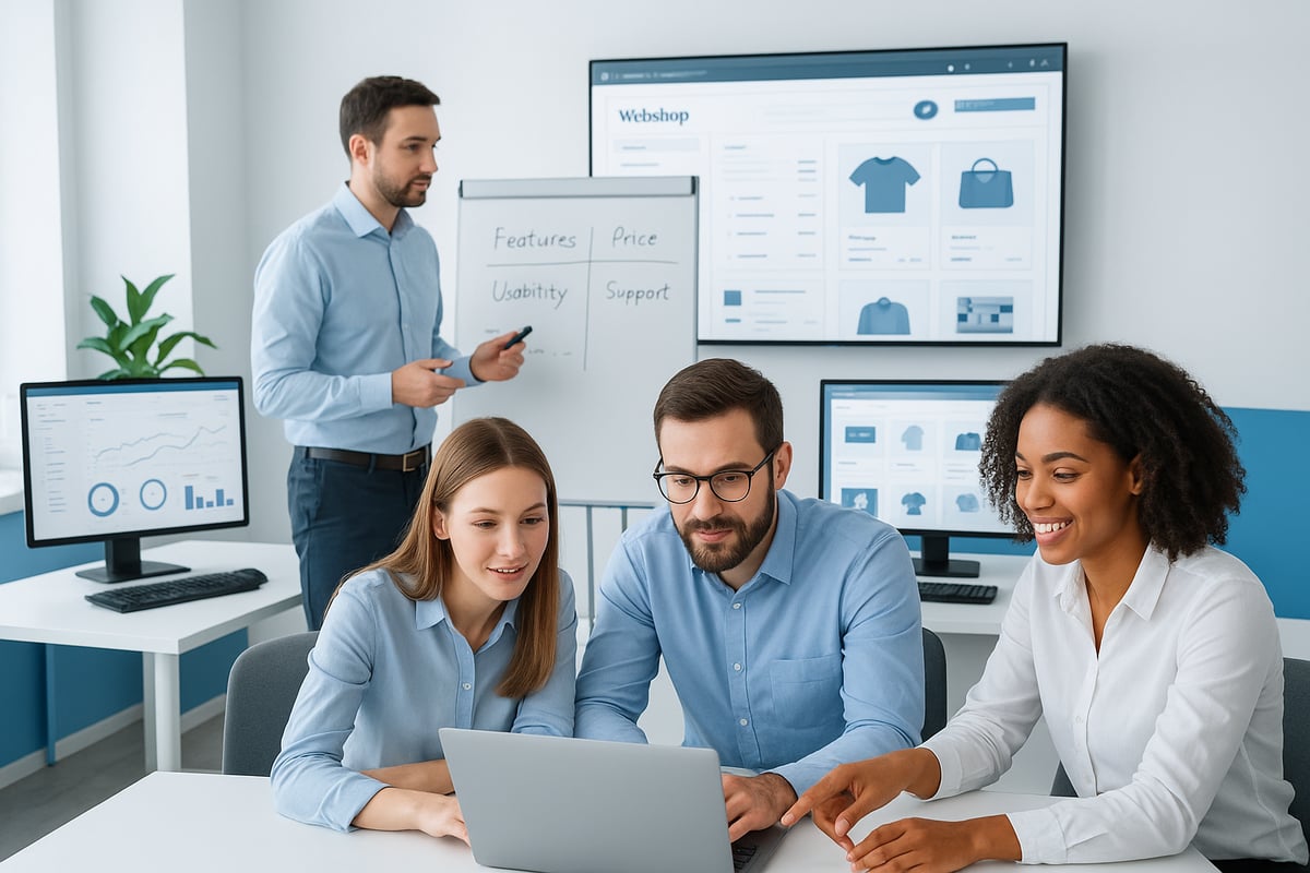 Auswahl der richtigen Webshop-Plattform: Worauf 2026 zu achten ist