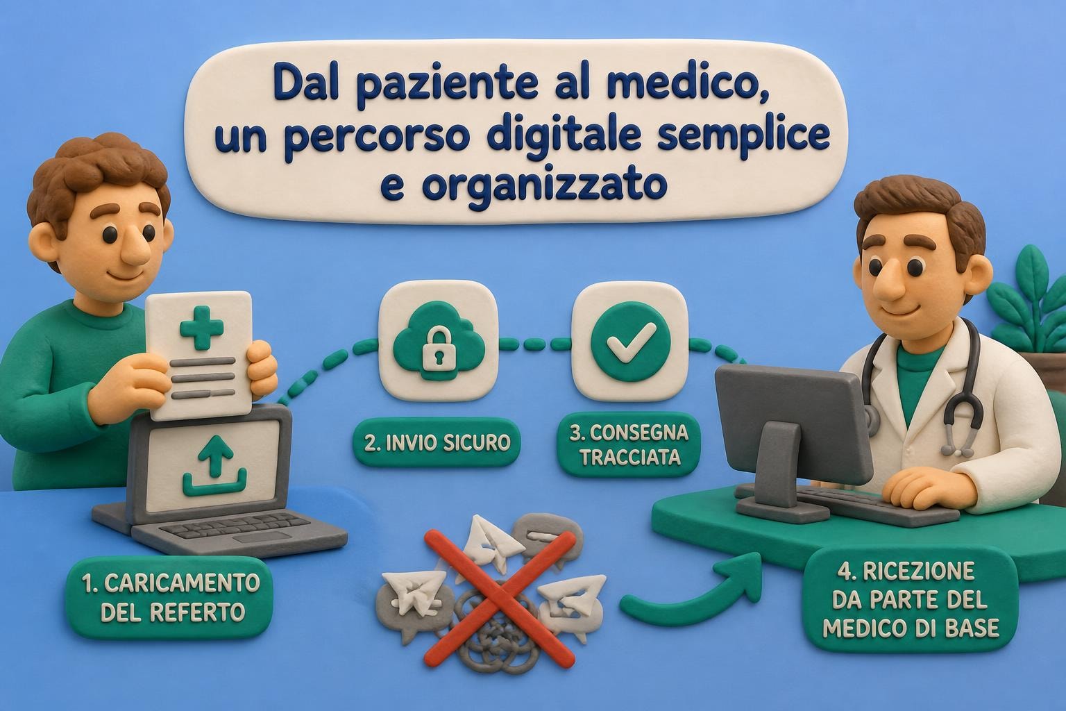 Come Mandare Referto al Medico Online in Modo Ordinato