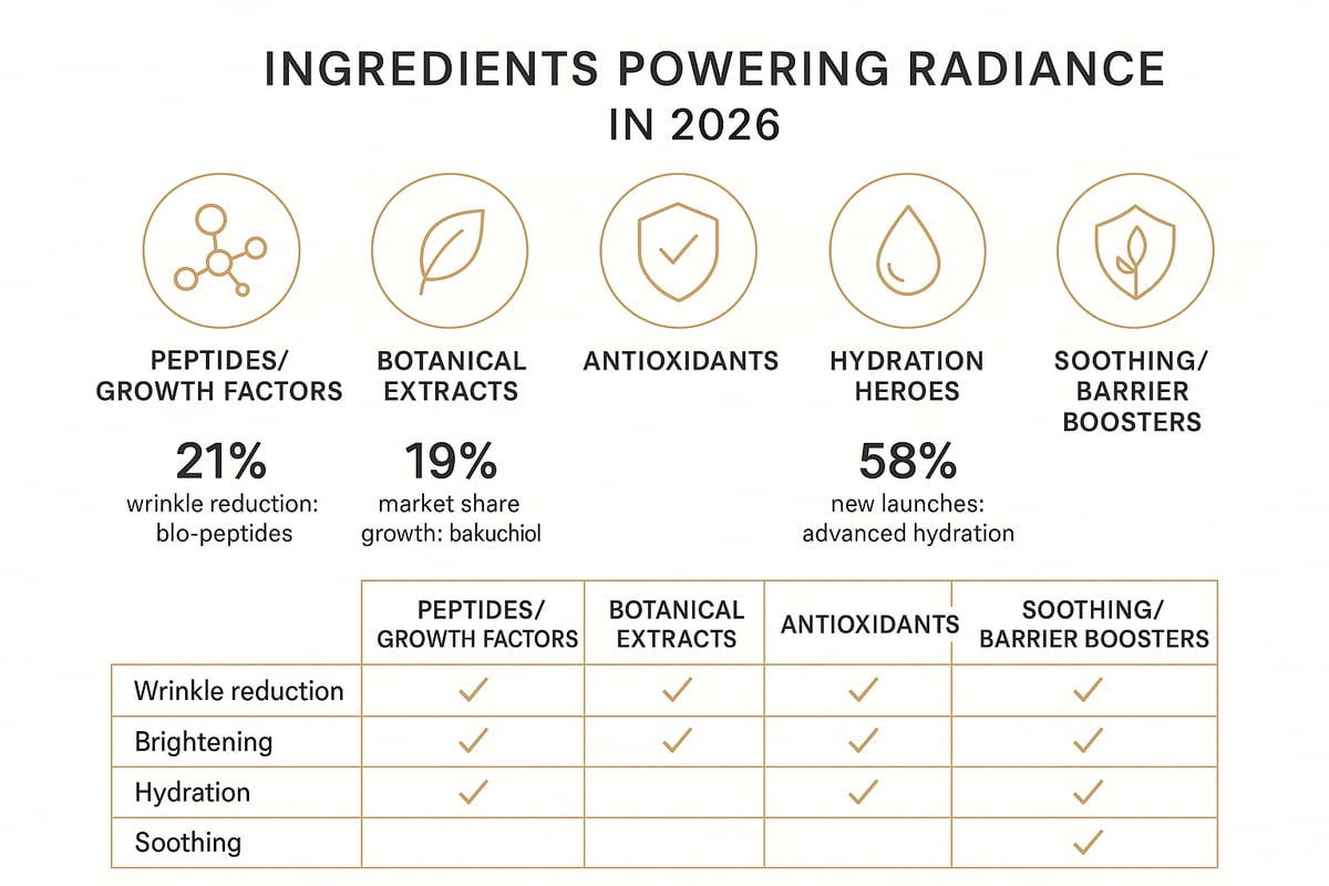 Breakthrough Ingredients Powering Radiance in 2026