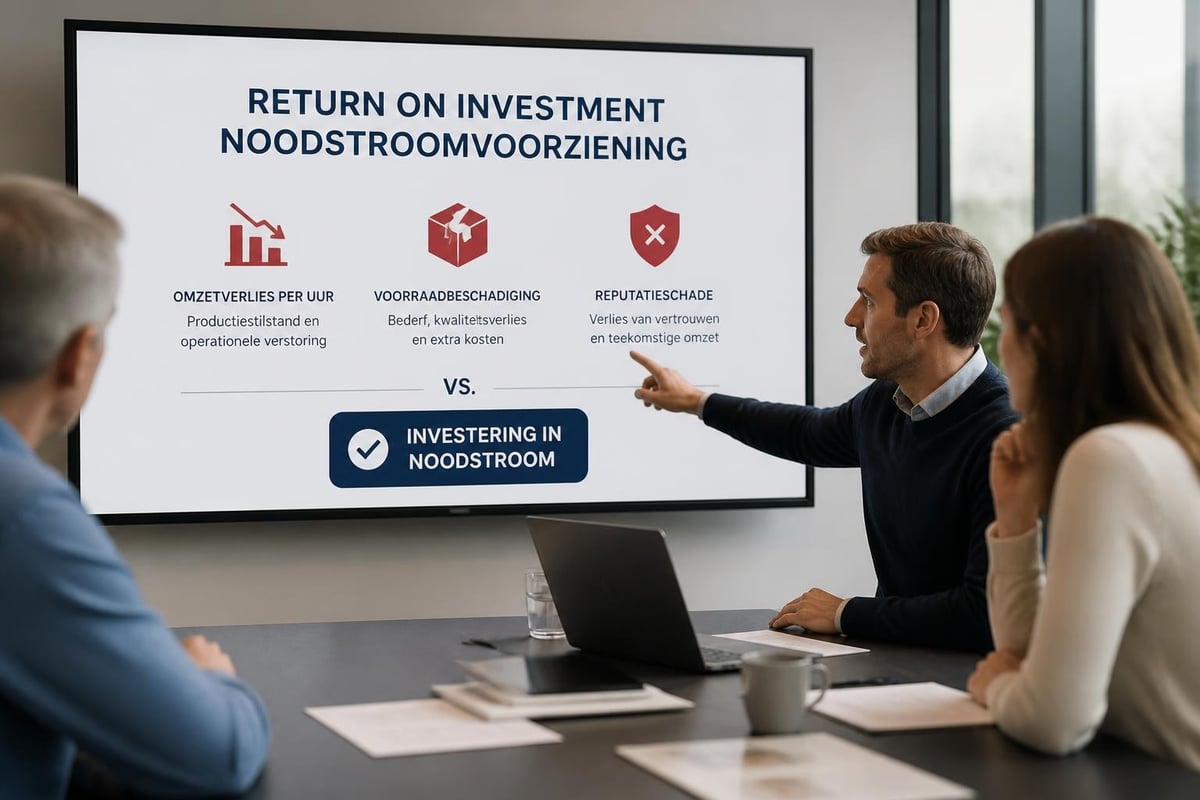 ROI berekening noodstroom