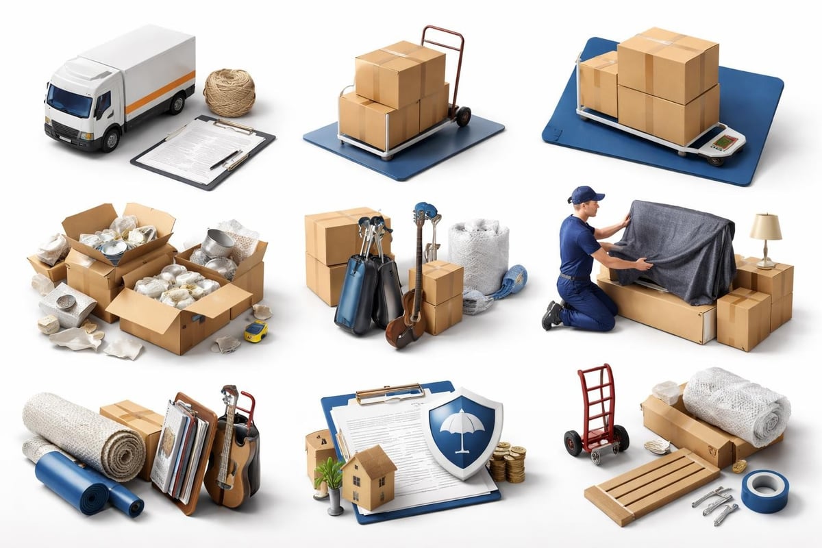 Moving cost breakdown