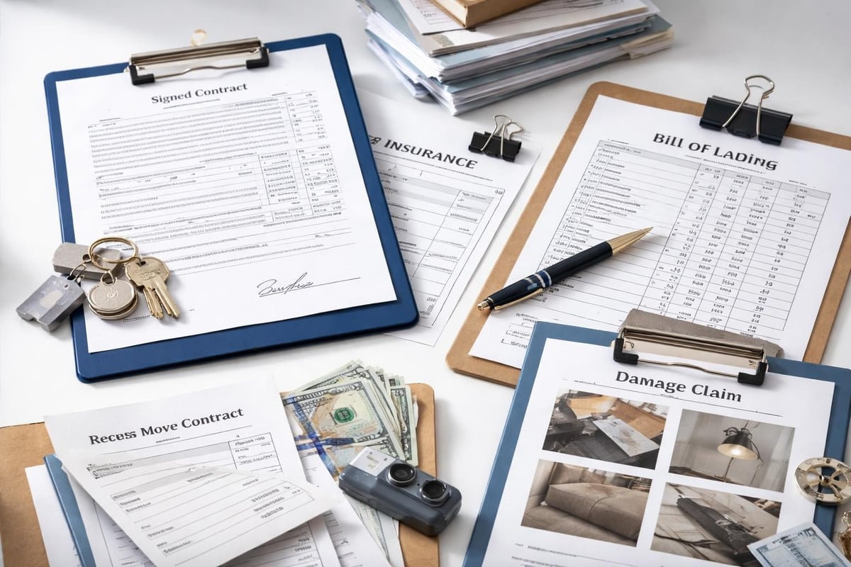 Moving contract documentation