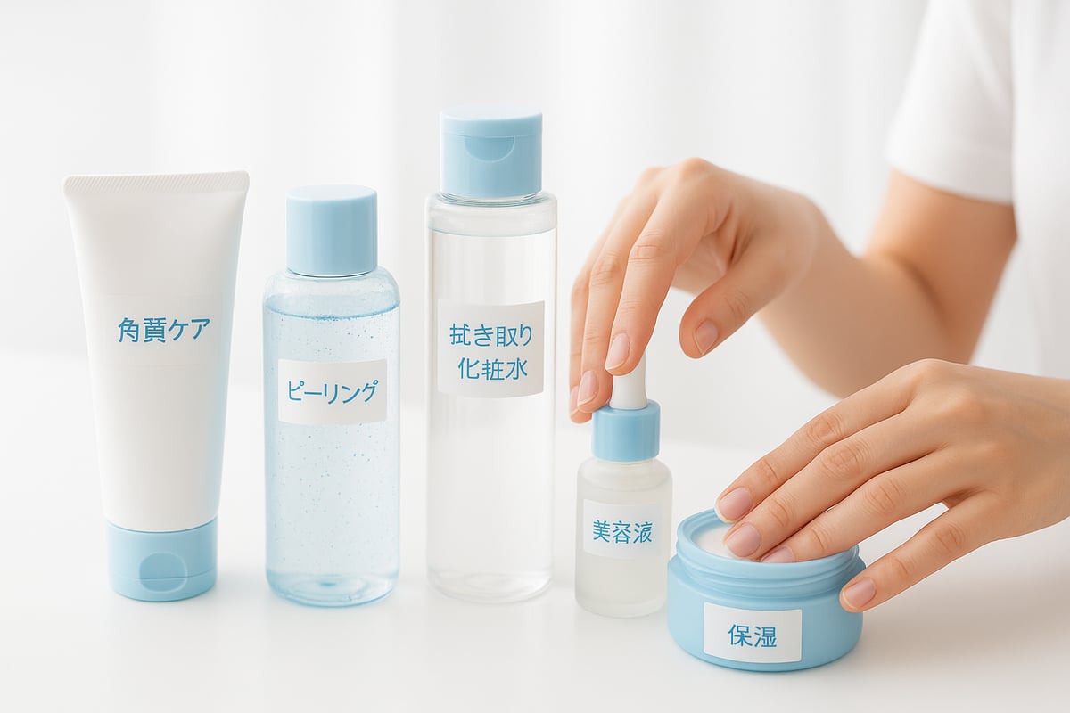 角質ケアアイテムの選び方と最新おすすめ