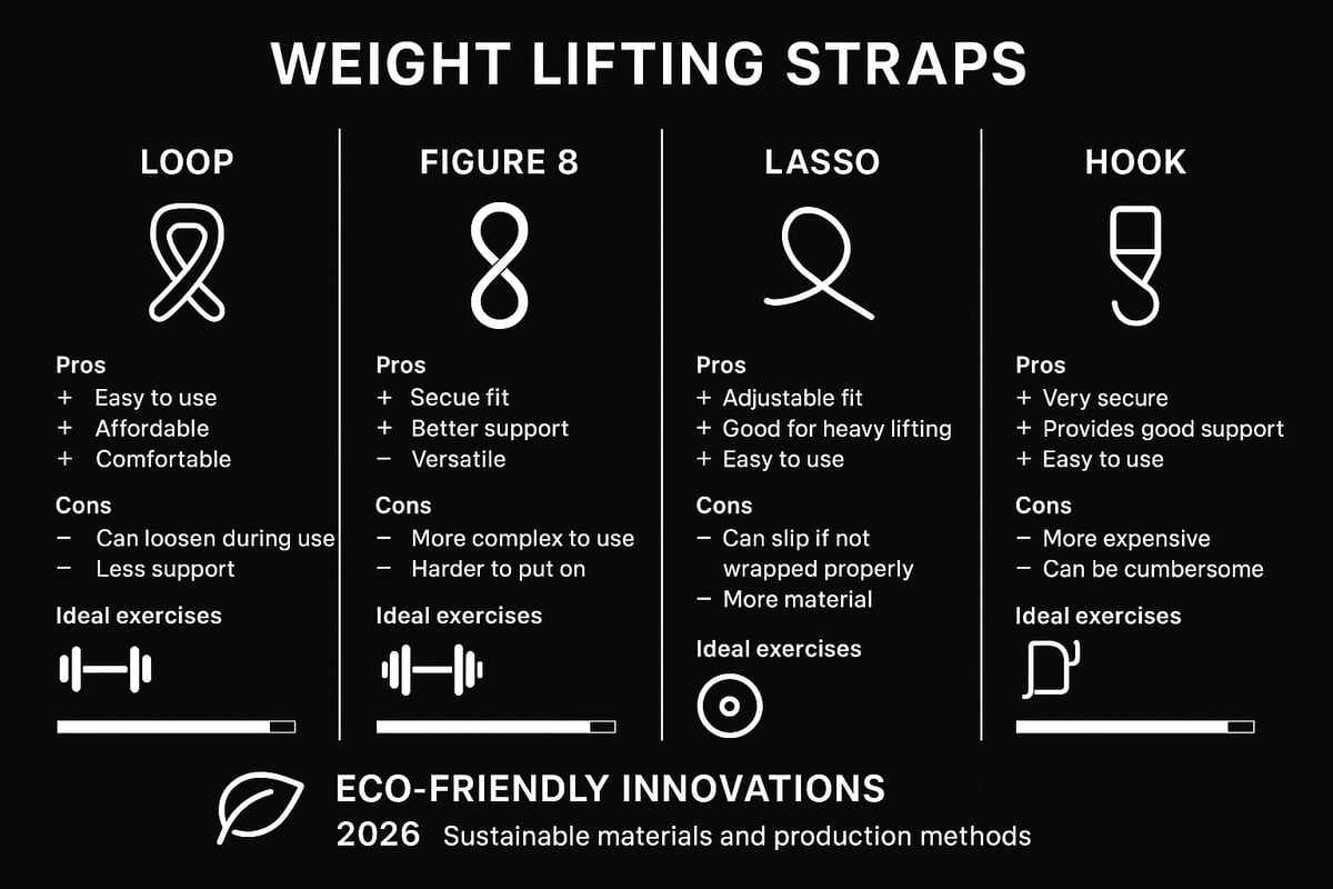 Types of Weight Lifting Straps: Choosing the Right One for You
