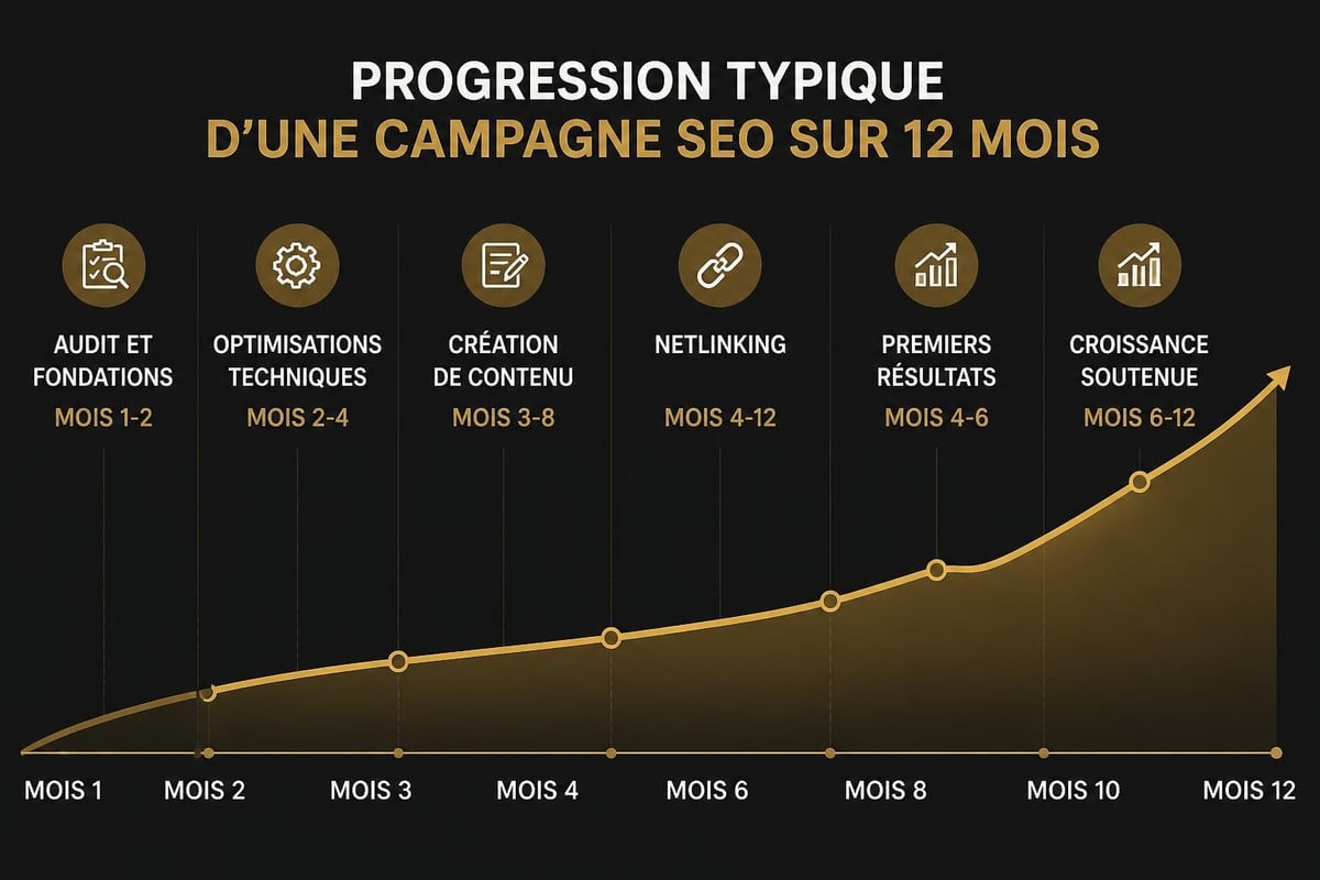 SEO results timeline