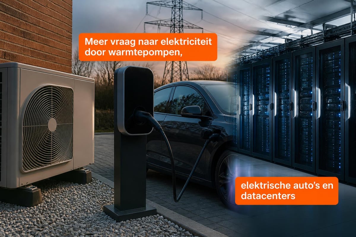 Stroomnetcapaciteit en elektrificatie