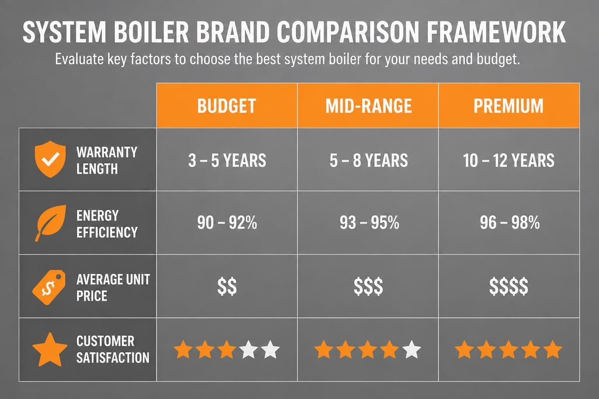 System boiler brand comparison