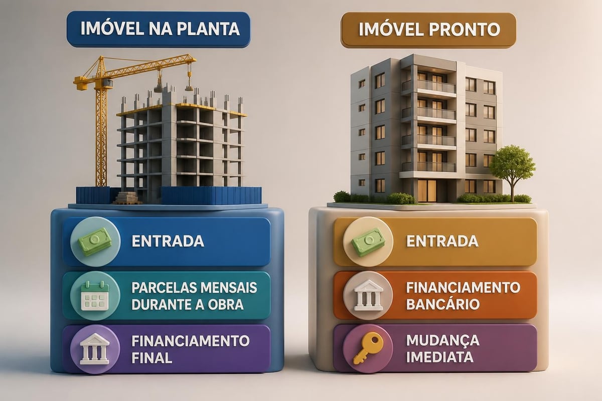 Cronograma de pagamento em prédios em construção