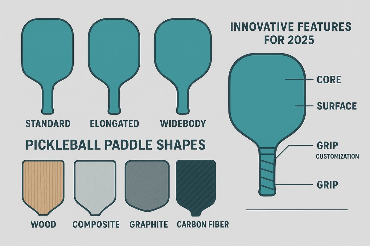 Pickleball Paddles: Types, Materials, and Innovations for 2025