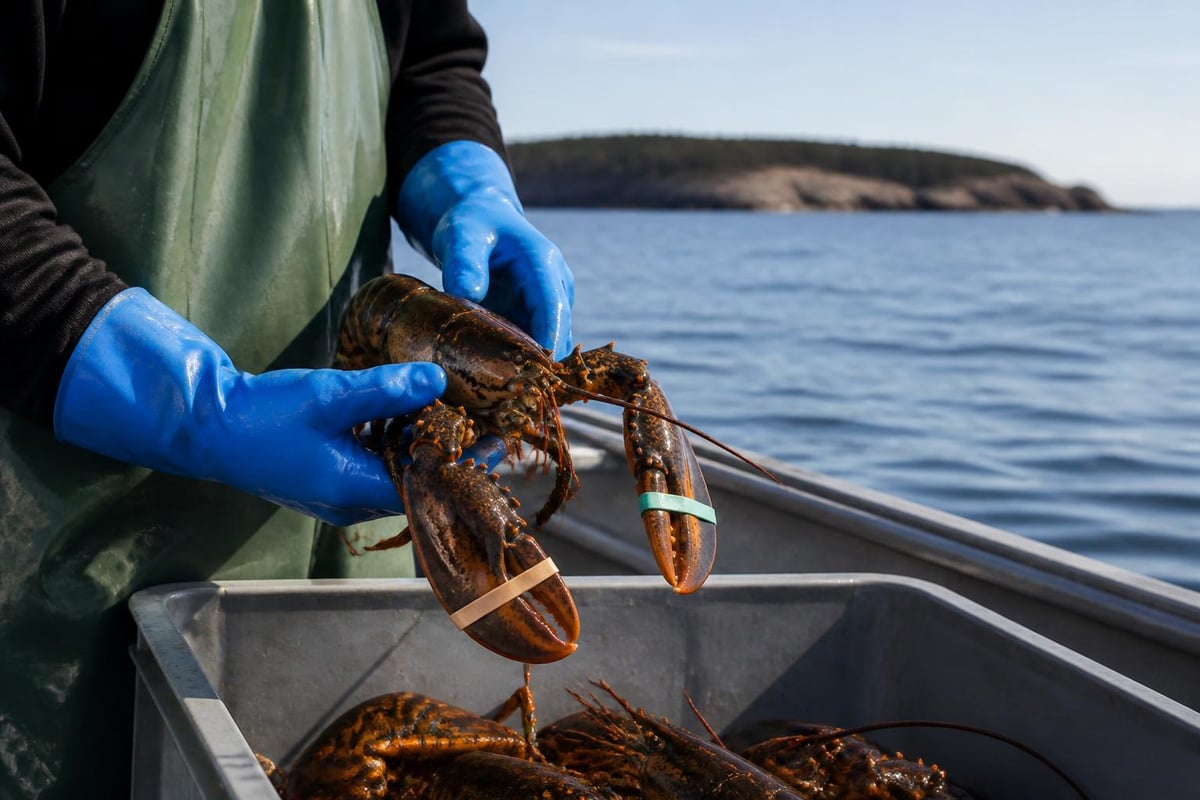 Maine lobster habitat conditions