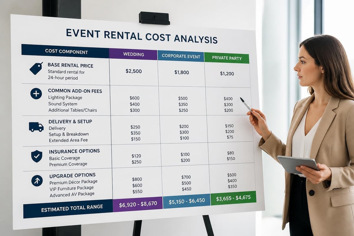 Photo booth cost breakdown