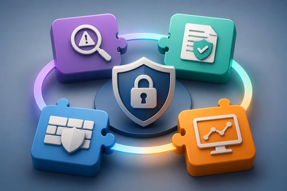 ICT security framework components