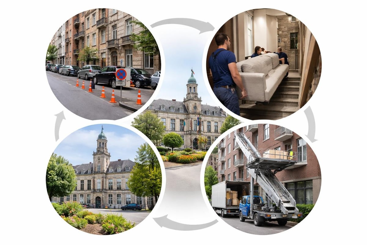 Défis logistiques déménagement Jette