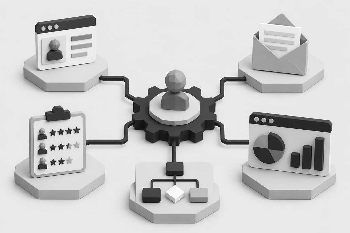 Marketing automation platform components
